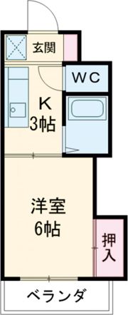 ロイヤル高野 2号棟の間取り画像