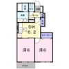 エスペランサK＆R Kの間取り画像