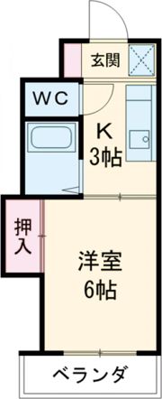 ロイヤル高野 1号棟の間取り画像
