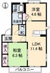 バリュージュ バオバブ A棟の間取り画像