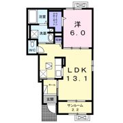 アルドーレ Cの間取り画像