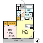 サンディアル原田の間取り画像