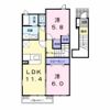 ノーブル桜岡の間取り画像