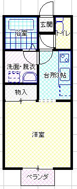 セトル富田の間取り画像