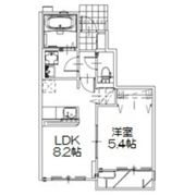 ニッカン108の間取り画像