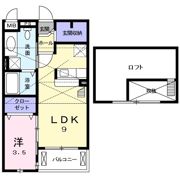 エヴァーハイムの間取り画像