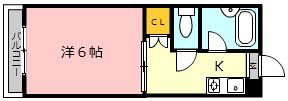 ロータリーマンション出口の間取り画像