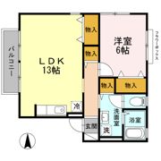 ベェルヴィジュール B棟の間取り画像