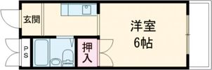 川村ハイツの間取り画像