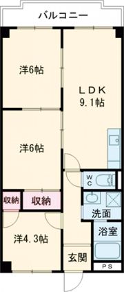 PLUM CITY RESIDENCE NEYAGAWAの間取り画像