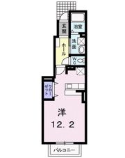 クラールの間取り画像
