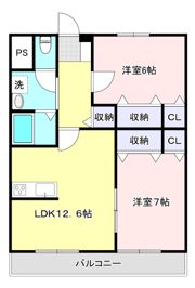 ドムス前山の間取り画像