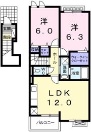 スピカⅡの間取り画像