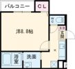 フジパレス牧野Ⅲ番館の間取り画像