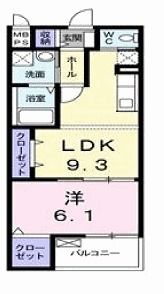 エクセルコートM．Oの間取り画像