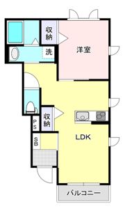 プレールEの間取り画像