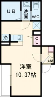 モダンアパートメント枚方上之町の間取り画像