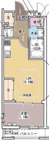 ルシアコートMITSUYAの間取り画像