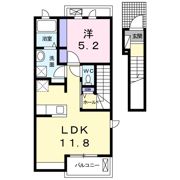 フィウメ ミヤ 19の間取り画像