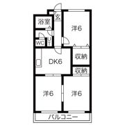 グランデ住吉Aの間取り画像