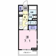 エスポワール 星田の間取り画像