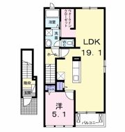 ルミエールⅠの間取り画像
