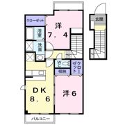 グレイスフルBの間取り画像