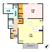 エスペランサ Bの間取り画像