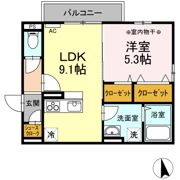 ユニヴェール A棟の間取り画像