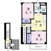 ミドルビレッジヒロ1号館の間取り画像