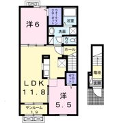 マルベリーAの間取り画像