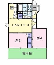 ブル－ジュの間取り画像
