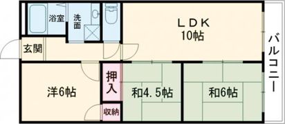 ウィスタリアの間取り画像