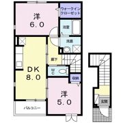 レジデンス アルドーレ Cの間取り画像