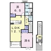 モダンライフの間取り画像