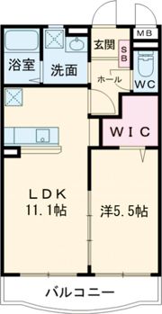 クレスト石上の間取り画像