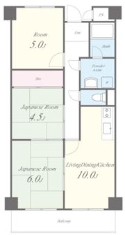 コンフォートステージIIの間取り画像