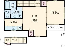 ハイツクレストの間取り画像