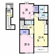 メゾン フジⅠの間取り画像