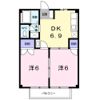 グリーンハイツカワムラⅡの間取り画像