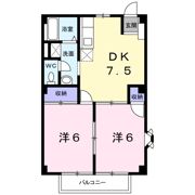 メゾンウェンドⅡの間取り画像