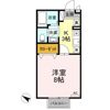 サフラン Bの間取り画像