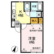 プリムローズ前田の間取り画像