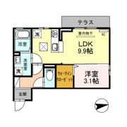 セレッソ城北の間取り画像