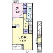 リブ・シンヴィレッジⅠの間取り画像