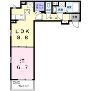ADDRESS 211の間取り画像