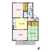 フォーシーズン Aの間取り画像