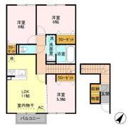 ラ・プラージュの間取り画像