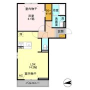 ルミノーザの間取り画像