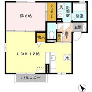リビング Aの間取り画像